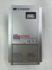 Charles C-Charger 5000 Marine Battery Charger 40 Amp 3 Bank 220V AC Lead Acid