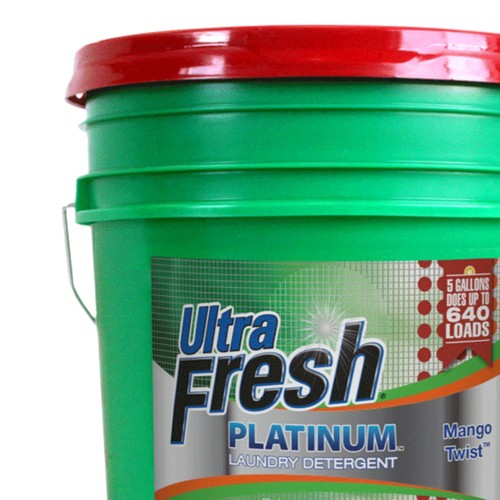 Ultra Fresh 3X Platinum Laundry Detergent, Up to 640 Loads, Mango Twist, 5 Gal - Picture 9 of 9