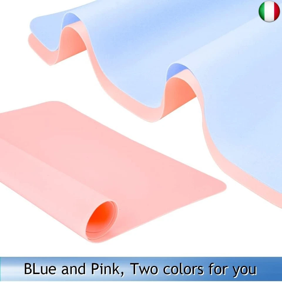 2 Pezzi Tovaglietta Silicone Tappeto Silicone, Tappetino in Silicone per Resina - Immagine 2 di 4