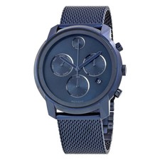 Movado Bold Chronograph Blue Dial Men's Watch 3600403