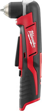 Milwaukee 2415-20 M12 12-Volt Lithium-Ion Cordless Right Angle Drill, 3/8 In, Ba