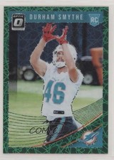 2018 Donruss Optic Rookies Green Velocity Prizm Durham Smythe #135 0f3y