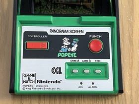 CGL / Nintendo Popeye Panorama Game and Watch - Working -👽Retro Gift Idea👽