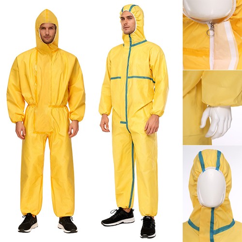 Mens Hoodie Outfit Jumpsuit Exercise Coveralls Party Overalls Tracksuit Casual - Afbeelding 3 van 34