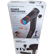 Sharper Image Power Percussion Hot  Cold Reach Percussion Massager
