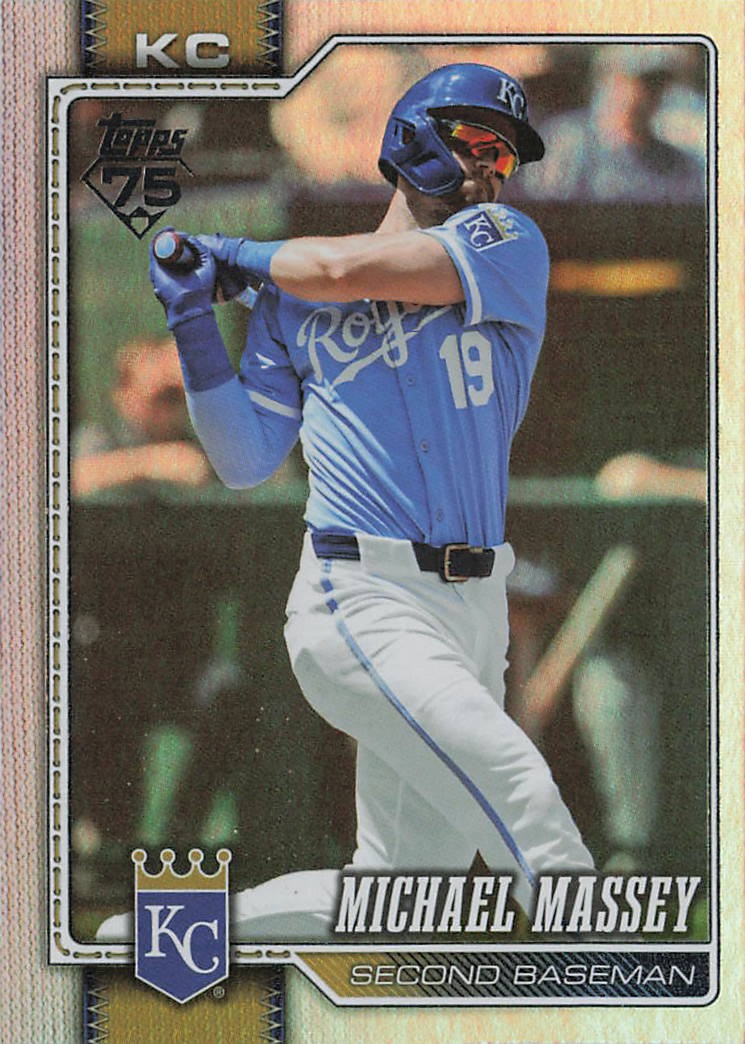 2026 Topps Michael Massey #445 Rainbow Foil