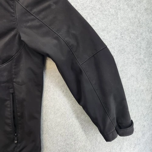 Weatherproof Jacket Mens 2XL Black Softshell Fleece Lined Zip Pockets Casual image 5