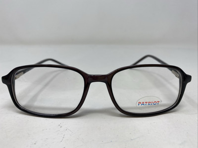 Patriot Eyewear MAC GREY 52-18-140 Plastic Full Rim Eyeglasses Frame GW14