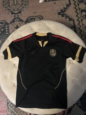Tower Sports 2011/2012 Mexico Soccer Jersey Black, Away, Somos Guerreros Small