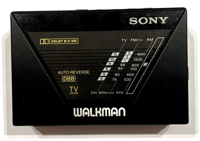 JUNK Sony WM-F550C Walkman Portable Cassette Player Radio AM/FM