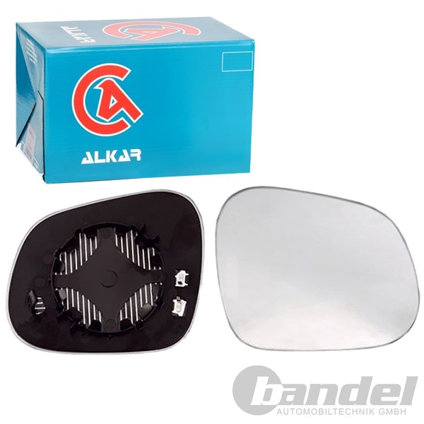 Alkar Spiegelglas Beheizbar Konvex Rechts Passend FüR Seat Altea | 6432059-image