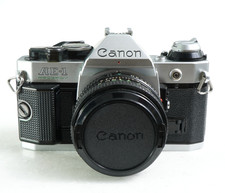 -Canon AE-1 Program 35MM Film Camera With Canon 50mm F1.8 FD Lens 2940 
