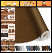 Large Self-Adhesive Suede Repair Patch 17"x79" for Couch, Sofa, Furniture, Car I