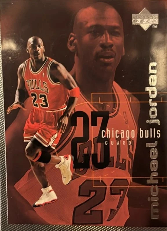 1998-99 Upper Deck Michael Jordan #311 Chicago Bulls HOF