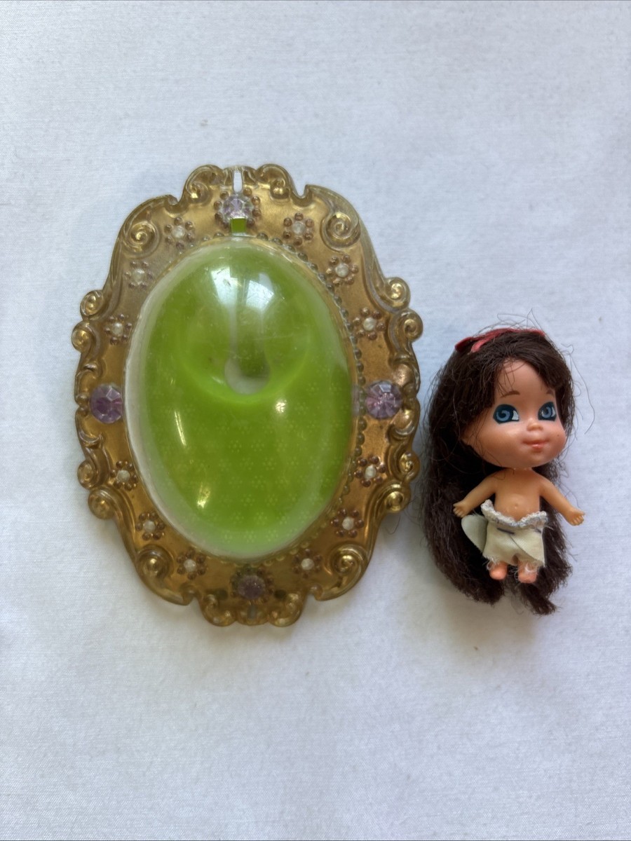 Vintage Liddle Kiddles Lucky Locket Liz Doll & Locket - Mattel