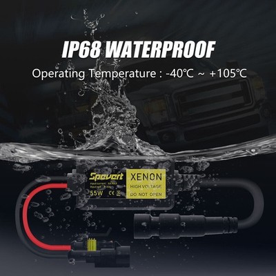 55W HID KIT BALLAST für H7 H11 HB4 H1 H3 H4 XENON KIT REPLACEMENT BALLAST DE
