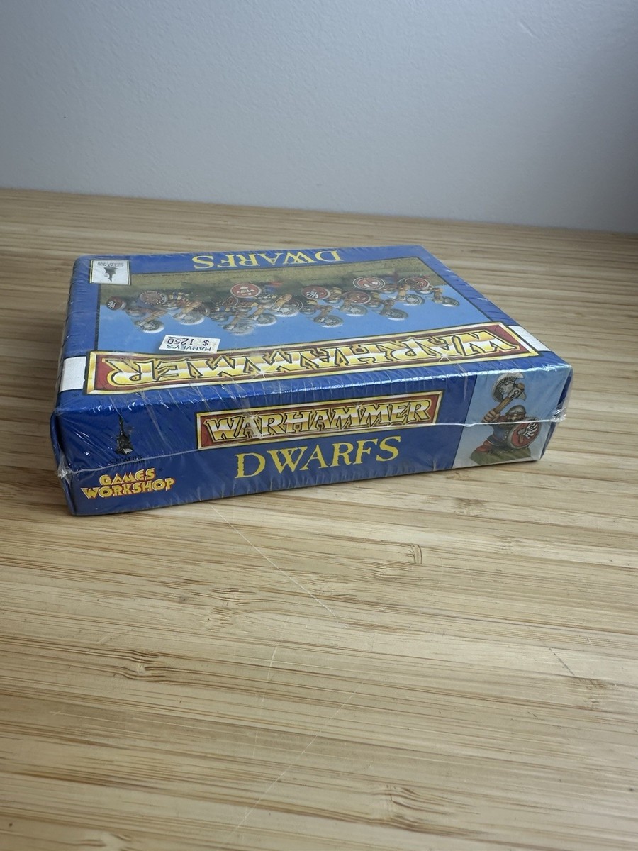 Warhammer Dwarfs 2nd Edition 1996 Rare Factory Sealed Vintage RPG