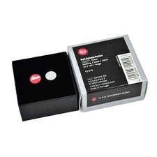 Genuine Leica M Soft Release Button 12mm Red with "Leica" lettering 14010....