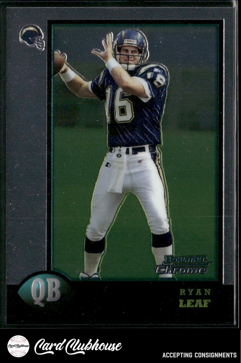 1998 Bowman Chrome Preview #BCP5 Ryan Leaf