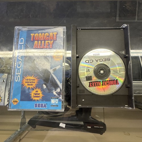 Tomcat Alley (Sega CD, 1994) Broken Case, CIB, Reg Card, Untested - Picture 3 of 12