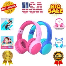 Kids Bluetooth Headphones, Portable Wireless Headset for Kids, Bluetooth 5.3,...