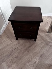 John Lewis Side Table Dark Oak 50x50x55h
