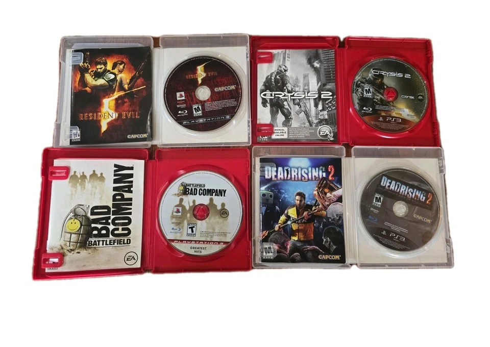 PlayStation 3 PS3 Lor Of 10 Sonic, Walking Dead, Resident Evil, Bioshock + - Imagem 3 de 4