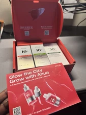 Anua Glow with The City Skincare Gift Set. New In Box Full Size