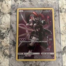 2019 Pokemon #SM228 Armored Mewtwo, Black Star Promo with Swirl🌀