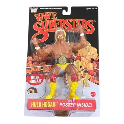 LJN WWE Superstars Hulk Hogan Chase Black Card Retro Figure