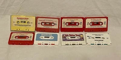 Lot of 8 Vintage Childrens Cassette Tapes Rainbow Brite Strawberry Shortcake CPK