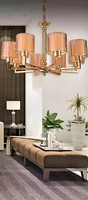 Kronleuchter Stil Moderne Deckenleuchte SchöN Lampe Gold Neu Luxus