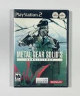 Metal Gear Solid 3: Subsistence (Sony Playstation 2 PS2, 2005) CIB and Tested