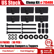 6 Packs Clamp Kit For Snugtop Campers Toppers W Mounting Hardware 715406 Us