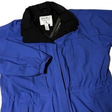 Vintage Eddie Bauer GORE-TEX Rain Windbreaker Jacket Hooded Women's Size XL