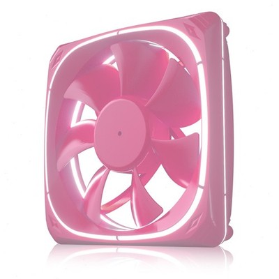 120mm Pink PC Case Fan Quiet Cooling 4-Pin Gaming Desktop Computer Cooling Fan