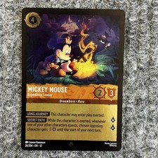 Disney Lorcana Wilds Unknown Mickey Mouse Expedition Leader 26/204 Foil