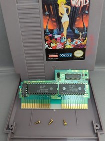 * Cool World (Nintendo NES) Complete CIB With Posters