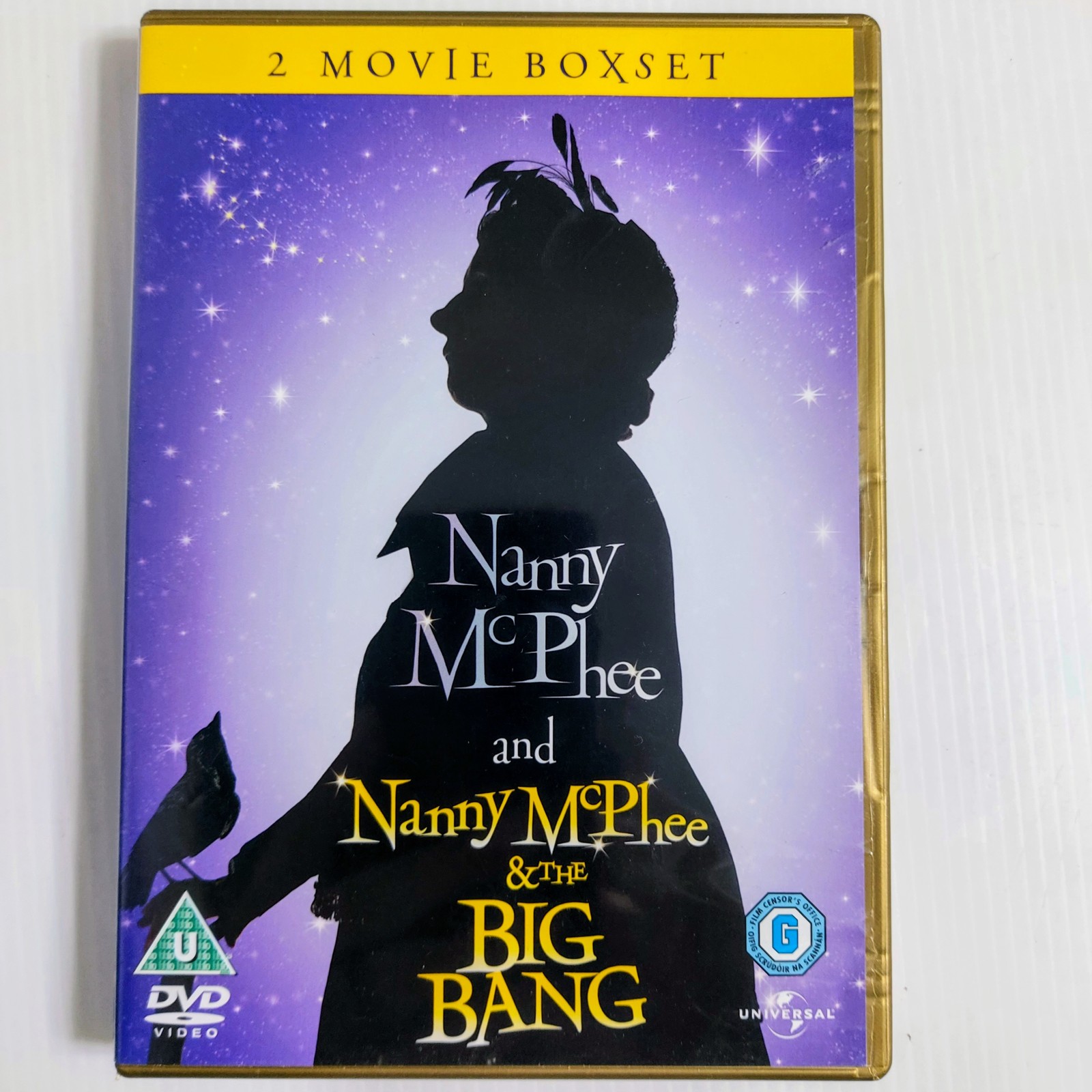 Nanny McPhee & Nanny McPhee & The Big Bang 2 Movie Box Set DVD Region 2,4,5 PAL