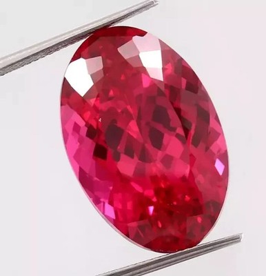 Myanmar Burma Pink Ruby Oval Cut 9.88 Ct+ Certified Unheated Loose Gemstone