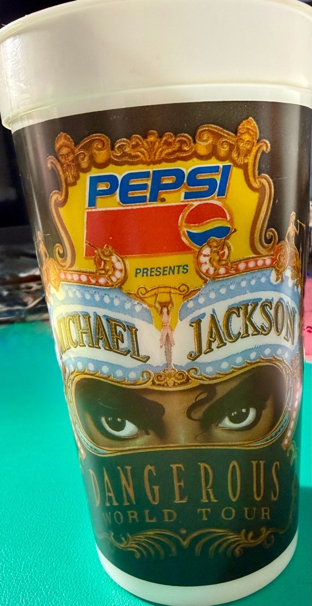 洋楽 Michael Jackson Michael Jackson Dangerous World Tour 1993 Cup - New | eBay