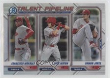 2021 Bowman Talent Pipeline Francisco Morales Nick Maton Damon Jones #TP-PHI y0i