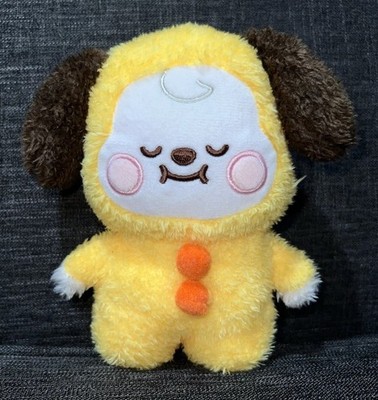BTS BT21 CHIMMY Tatton Neton Sleeping 6  Plush Yellow Stuffed Toy