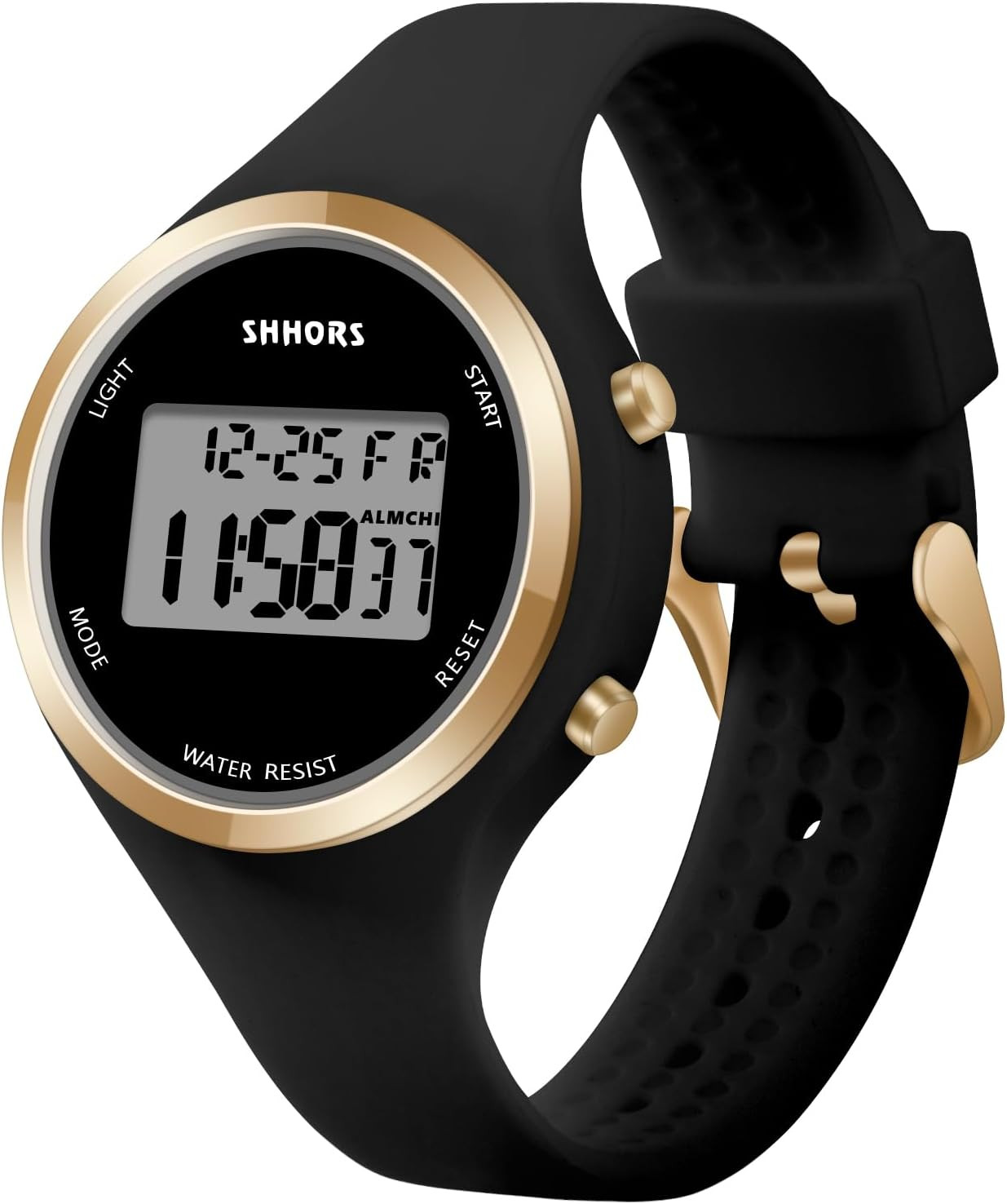 Digital Watches for Student, LED Ladies Digital Watch, Silicon Strap Elecreonic