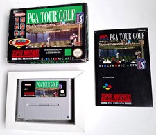 Thumbnail of ebay&reg; auction 358337910412 | Super Nintendo SNES Spiel GAME PGA Tour Golf + OVP Box + Anl KOMPLETT
