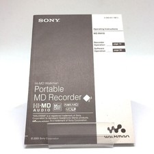 Sony Operating Instructions for MZ-RH10 - German 2-588-601-32 