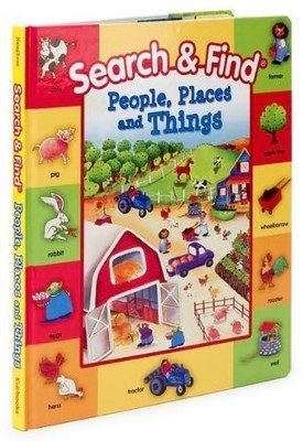 Search and Find: People, Places and Things Book The Fast Free Shipping