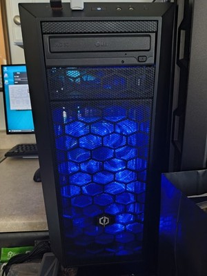 CyberPowerPC Custom Gaming AMD FX-8320 4GHz 16GB RAM DDR3 GTX1650OC 4G SSD 480GB