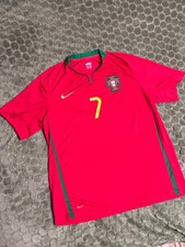 Nike Portugal 2008-2009 №7 Ronaldo Home Jersey Football Sz XL