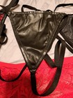 2 Black Thongs 1 Red/black Thong 1 Red Lace Boyshort 3X 4X — photo 3